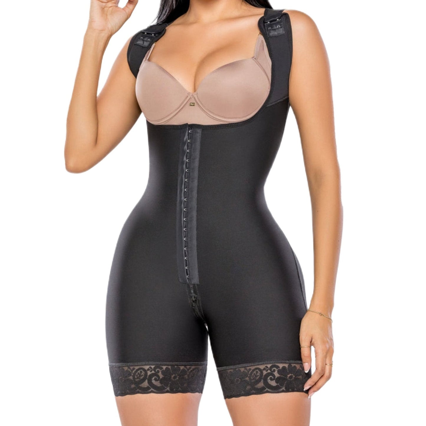 7131 'LA DIOSA' INVISIBLE FULL BODY WITH 3 LINES OF HOOKS