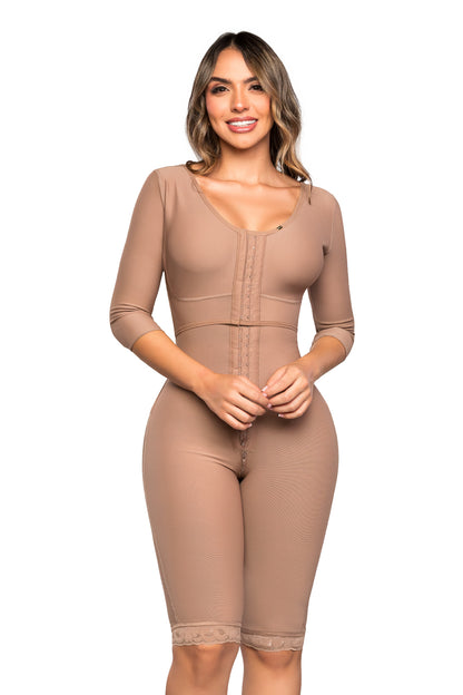 FAJA ULTRA INVISIBLE DE ALTA COMPRESIÓN CON BRASIER INTEGRADO - SMI7162 SUBLIME