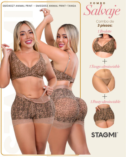 SALVAJE – COMBO INTERIOR SMI04027 + SMI03053 ANIMAL PRINT