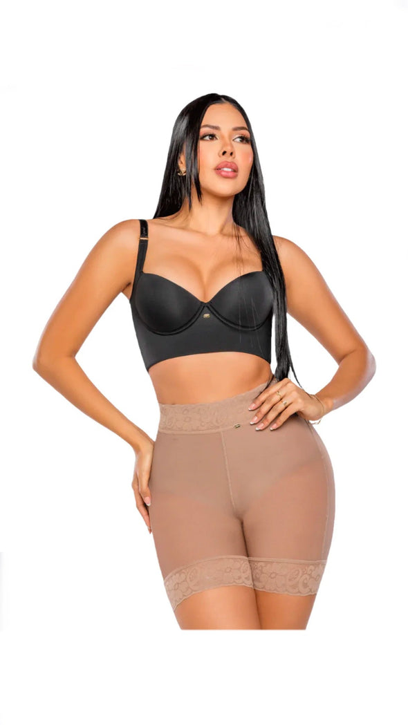 04029 LA FANTASTICA - ULTRA INVISIBLE SHORTS - HIGH WAIST