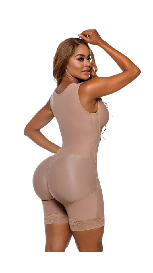7114 POST-SURGICAL SHAPER WITH SIDE ZIPPER AND BRA