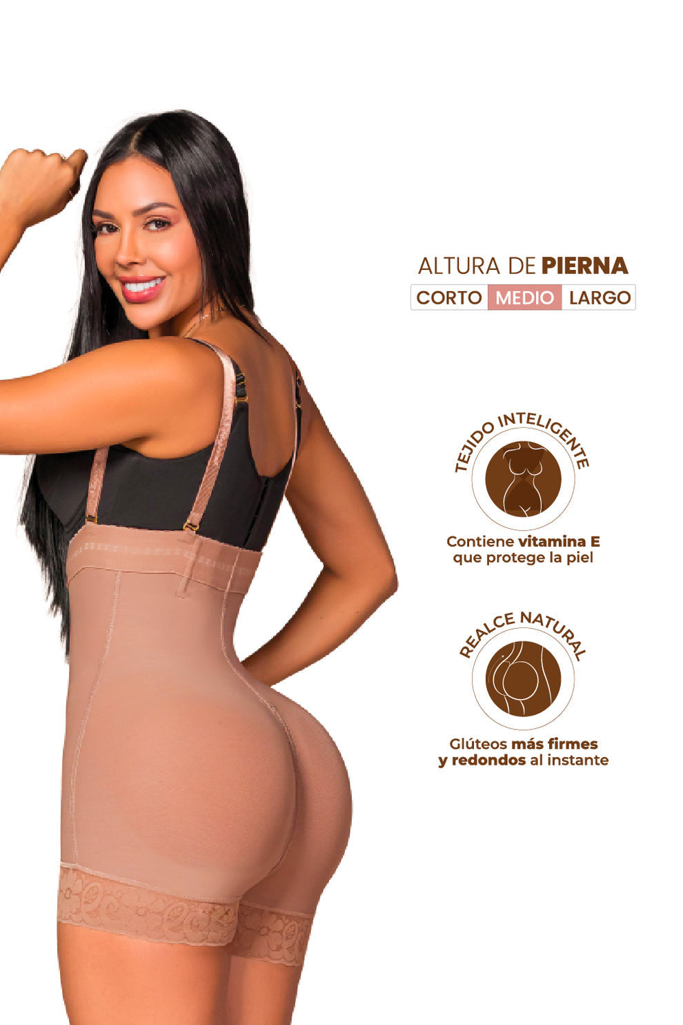 Faja Ultrainvisible SMI7151 SEXY – Strapless, soporte removible y moldeo invisible