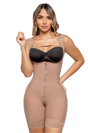 7090 FIRM COMPRESSION - NATURAL BUTT LIFTING - WIDE STRAPS