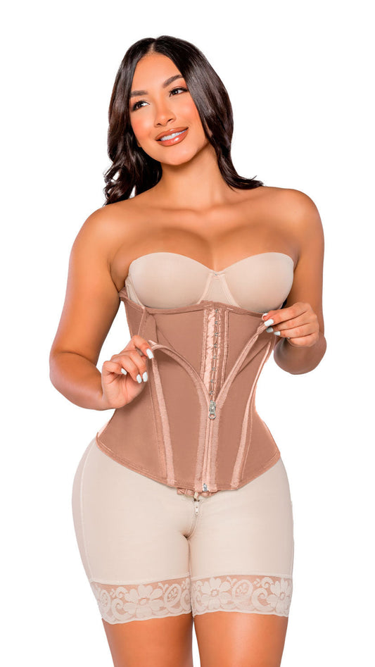 2025 HOURGLASS WAIST TRAINER HOOKS AND FRONT ZIPPER