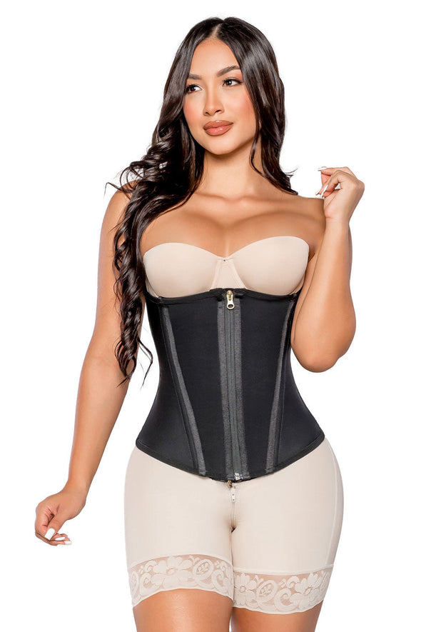 2025 HOURGLASS WAIST TRAINER HOOKS AND FRONT ZIPPER