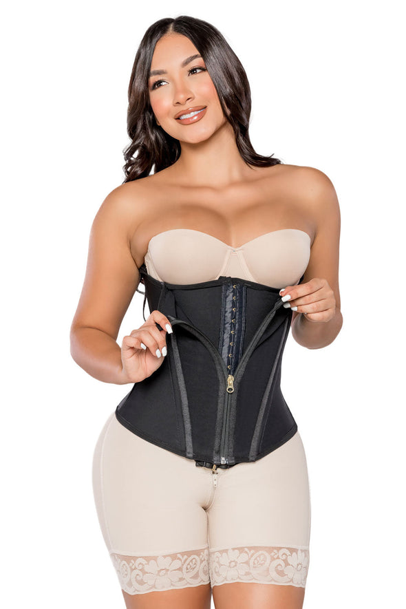 2025 HOURGLASS WAIST TRAINER HOOKS AND FRONT ZIPPER