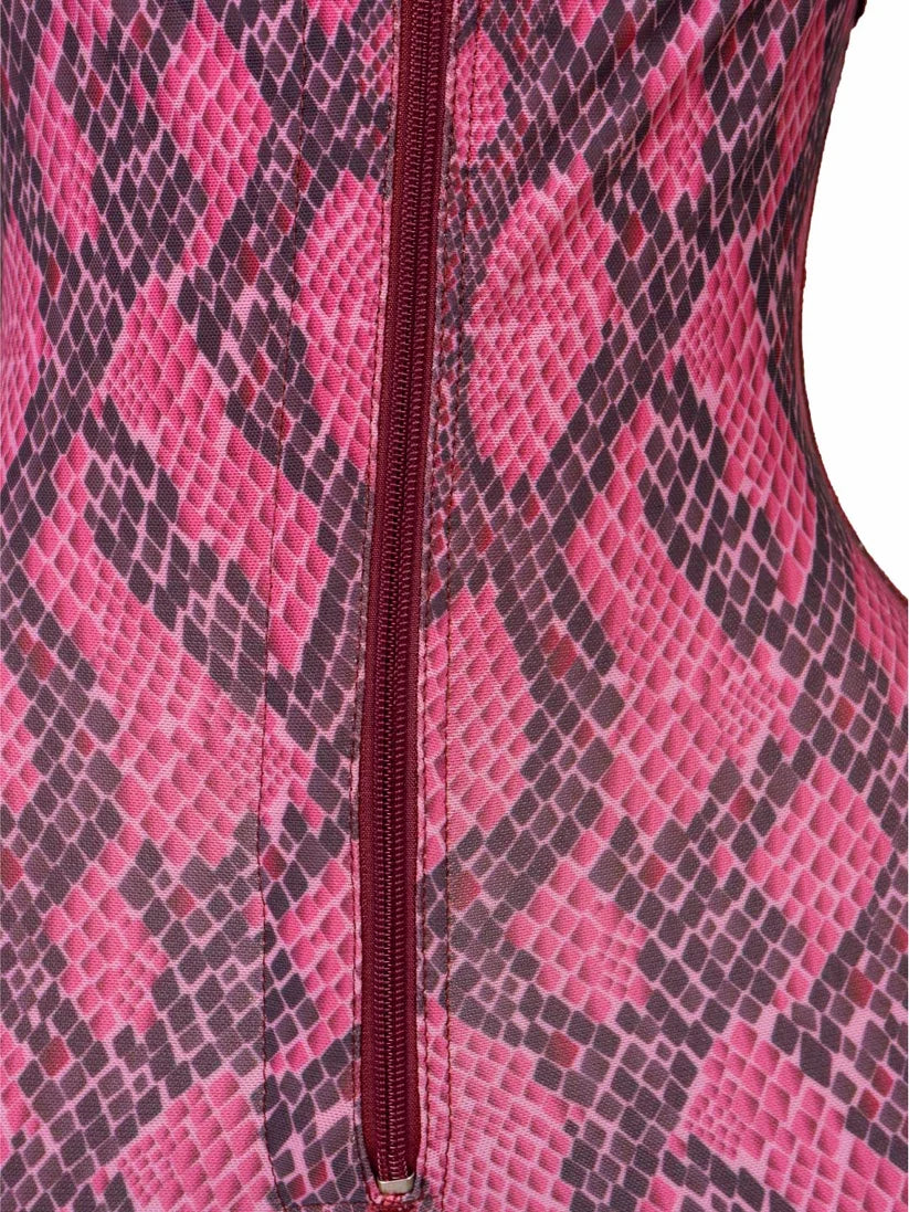 Faja Snake Fucsia Strapless SMI7151
