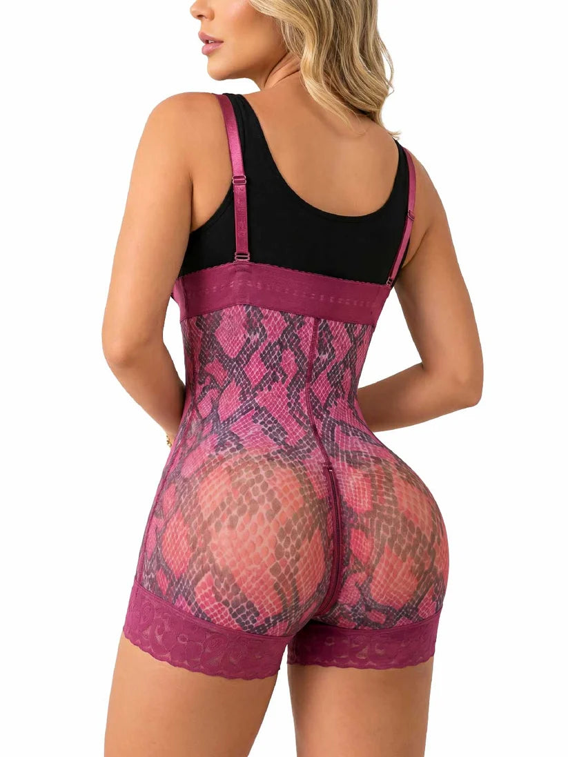 Faja Snake Fucsia Strapless SMI7151