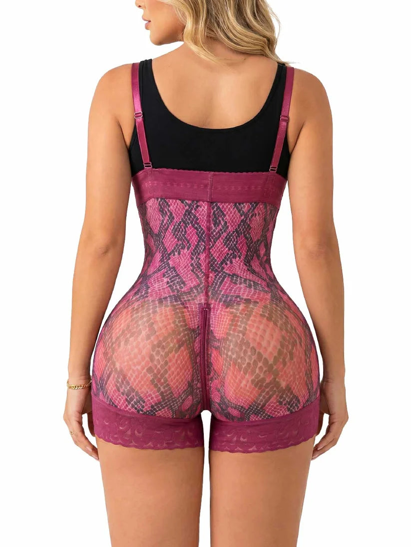 Faja Snake Fucsia Strapless SMI7151
