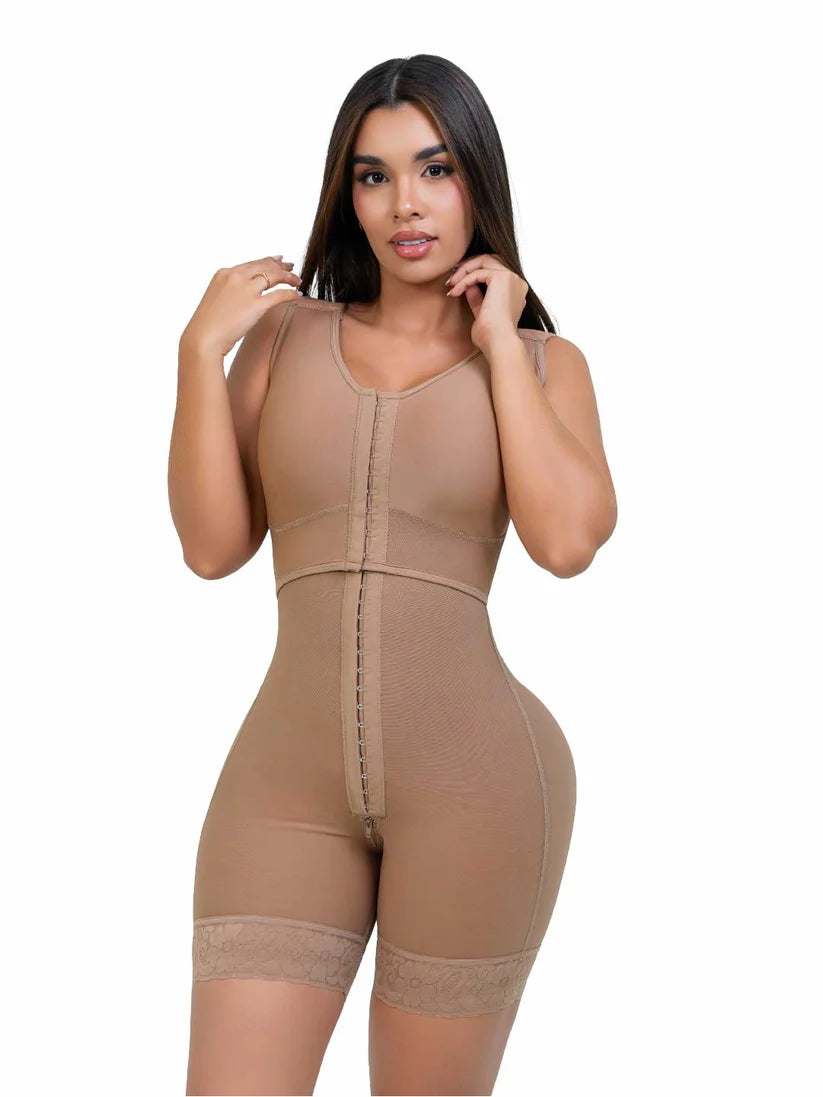 Faja Ultrainvisible SMI7190 Cocoa con Brasier Integrado