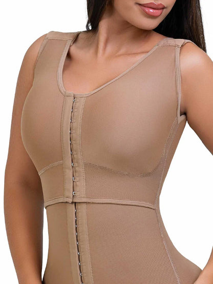 Faja Ultrainvisible SMI7190 Cocoa con Brasier Integrado