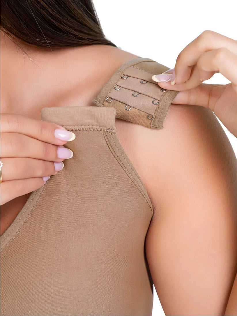Faja Ultrainvisible SMI7190 Cocoa con Brasier Integrado