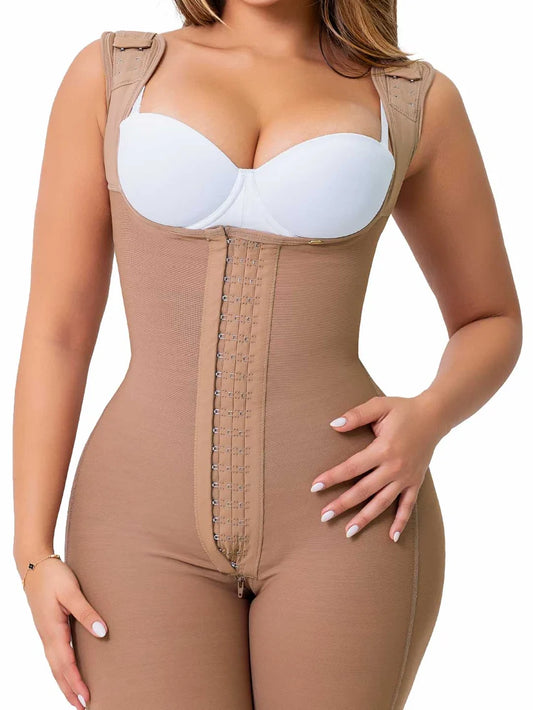 Faja Ultrainvisible SMI7191 Cocoa Hasta la Rodilla