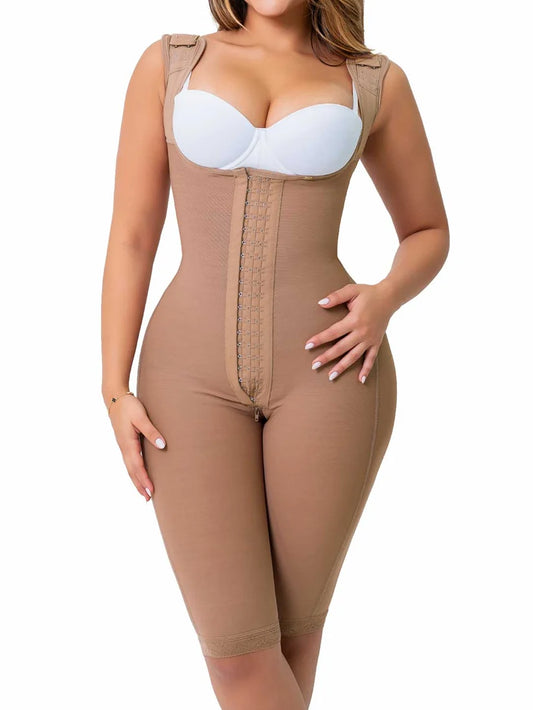 Faja Ultrainvisible SMI7191 Cocoa Hasta la Rodilla