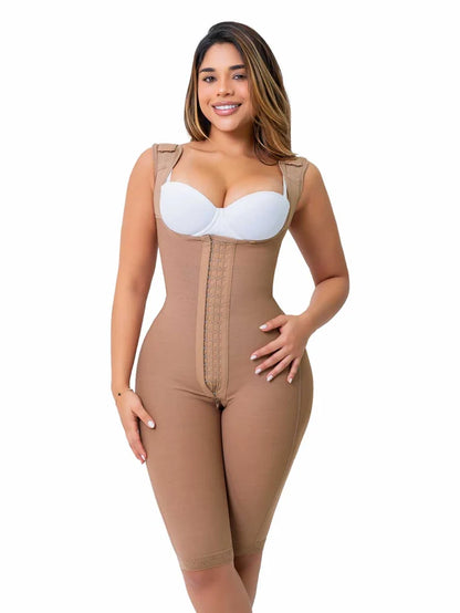 Faja Ultrainvisible SMI7191 Cocoa Hasta la Rodilla