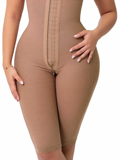Faja Ultrainvisible SMI7191 Cocoa Hasta la Rodilla