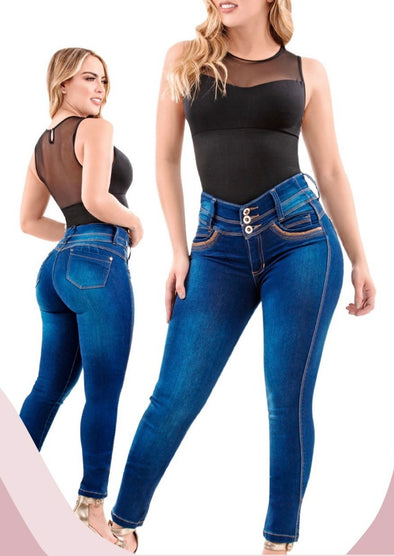 500585 Colombian Push Up Jeans – Shop Simply Shapely