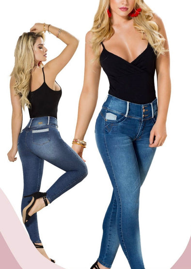 500585 Colombian Push Up Jeans – Shop Simply Shapely