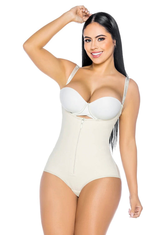 7079 FIRM COMPRESSION - PANTY STYLE - SPAGHETTI STRAPS